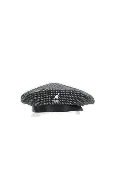 商品Kangol|Kangol Logo Embroidered Tooth Grid Beret,价格¥307,第1张图片