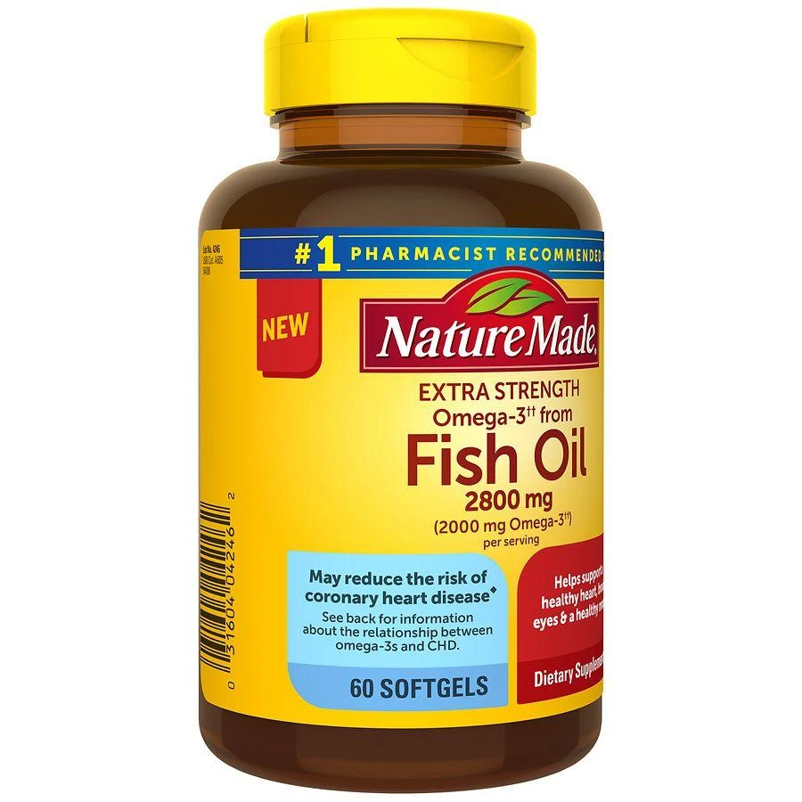 商品Nature Made|Fish Oil 2800 mg Softgels,价格¥199,第5张图片详细描述