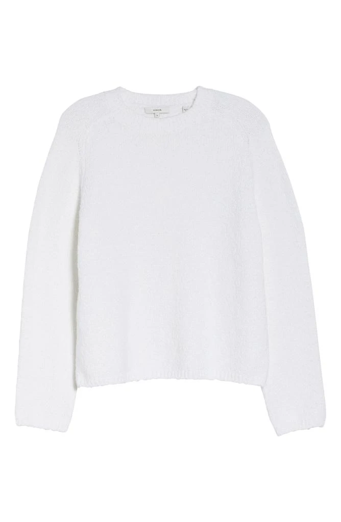 商品Vince|Crewneck Organic Cotton Blend Pebbled Sweater,价格¥236,第5张图片详细描述