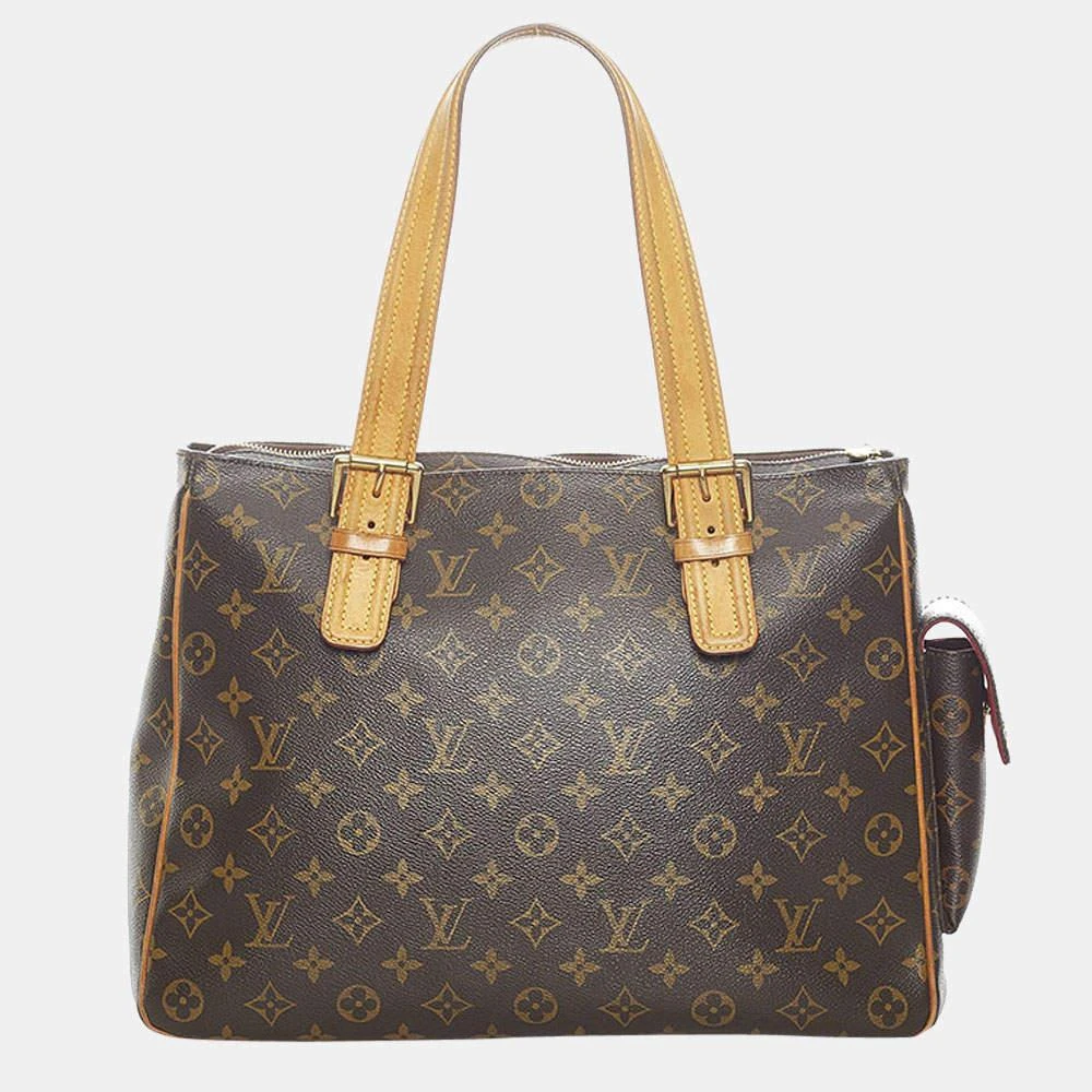商品[二手商品] Louis Vuitton|Louis Vuitton Brown Monogram Canvas Multipli Cite Tote Bag ,价格¥8522,第3张图片详细描述