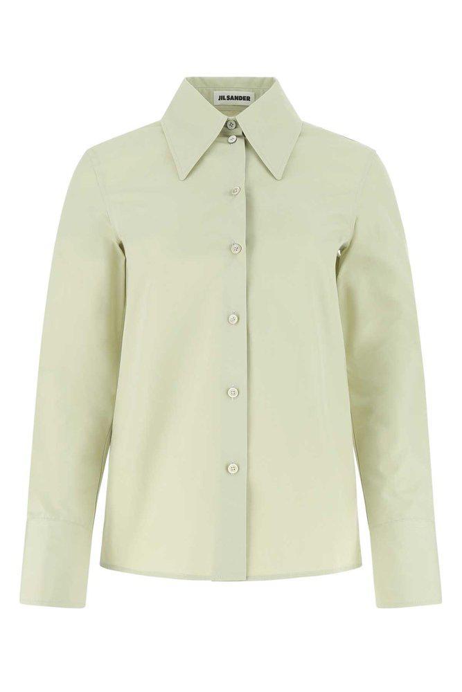 商品Jil Sander|Jil Sander Buttoned Long-Sleeved Shirt,价格¥2589,第1张图片