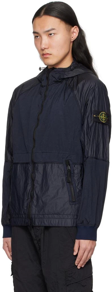 商品Stone Island|Navy Paneled Jacket,价格¥4376,第4张图片详细描述