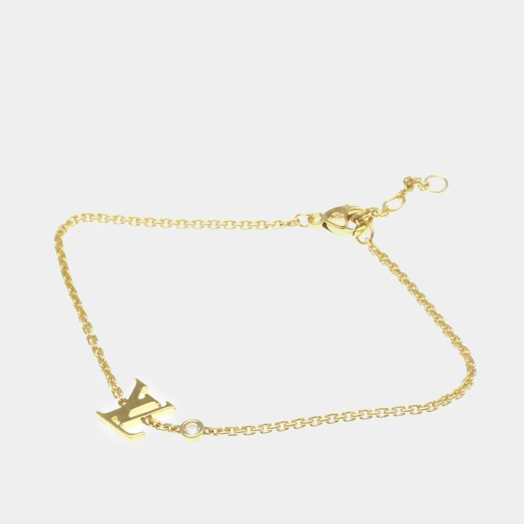 商品[二手商品] Louis Vuitton|Louis Vuitton 18K Rose Gold and Diamond Idylle Blossom Bracelet,价格¥12717,第1张图片
