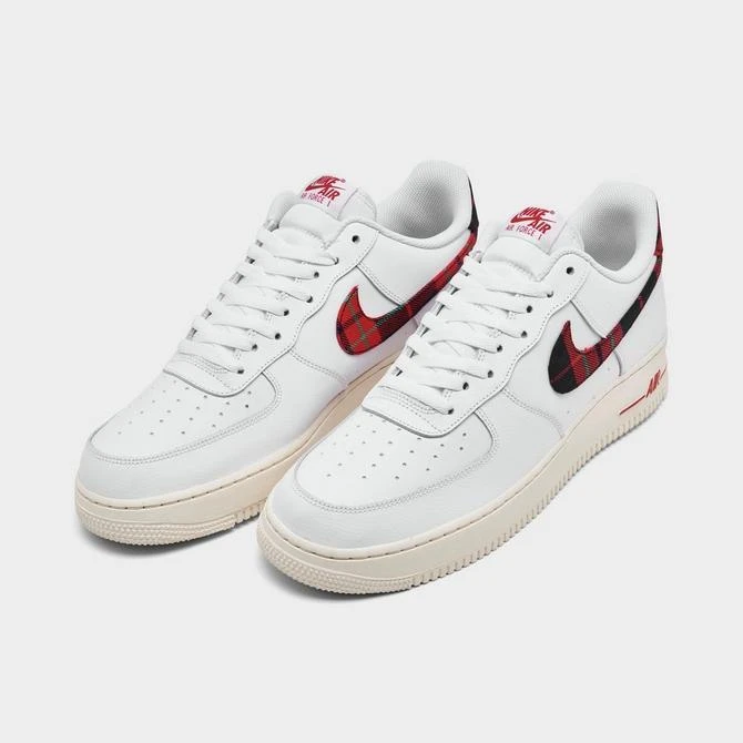 商品NIKE|Men's Nike Air Force 1 '07 LV8 SE Plaid Swoosh Casual Shoes,价格¥372,第2张图片详细描述