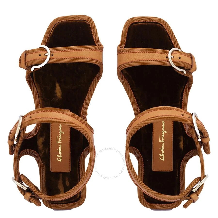 商品Salvatore Ferragamo|Salvatore Ferragamo Ladies Nomadic Stories Leather Buckle Sandals,价格¥1454,第3张图片详细描述