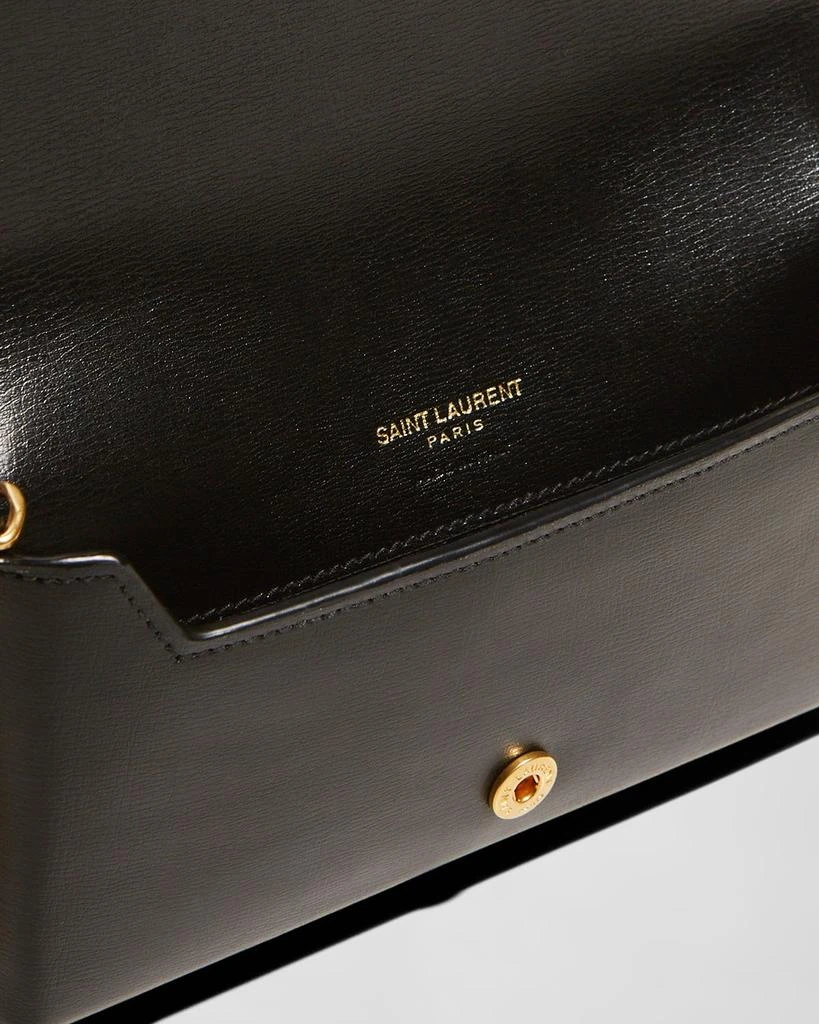 商品Yves Saint Laurent|YSL Monogram Phone Holder Crossbody Bag in Leather,价格¥6092,第4张图片详细描述
