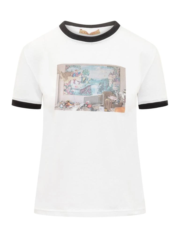 商品CORMIO|Cormio Do Something Crewneck T-Shirt,价格¥911,第1张图片