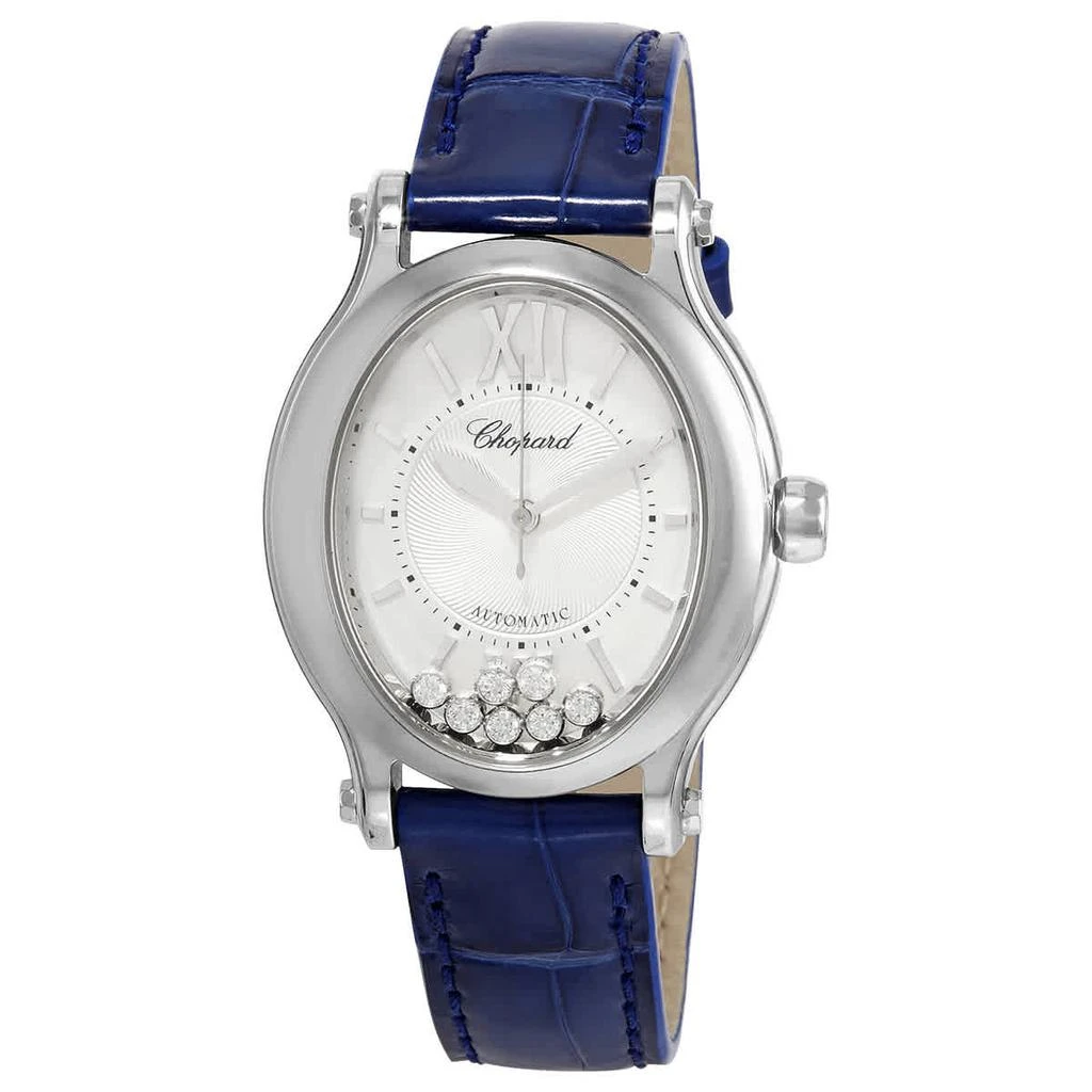 商品Chopard|Happy Sport Oval Automatic Silver Dial Ladies Watch 278602-3001,价格¥37633,第1张图片