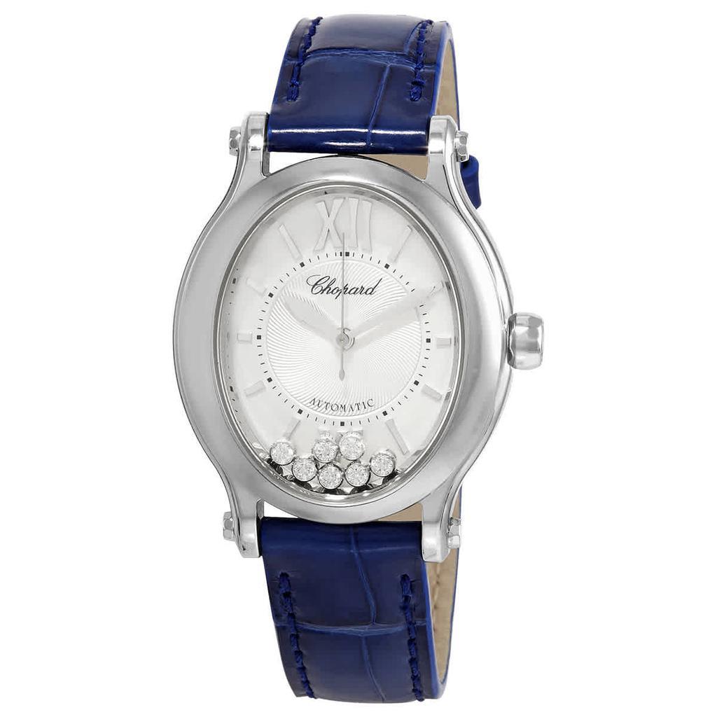 商品Chopard|Happy Sport Oval Automatic Silver Dial Ladies Watch 278602-3001,价格¥37148,第1张图片