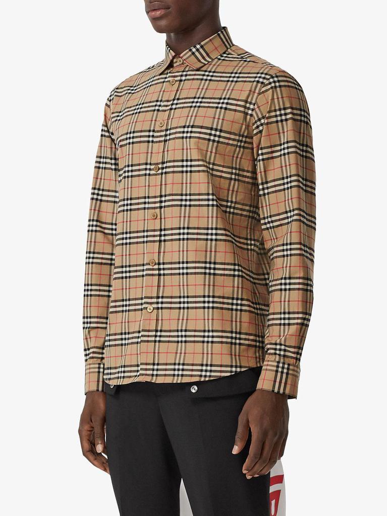 商品Burberry|Check shirt,价格¥2326,第5张图片详细描述