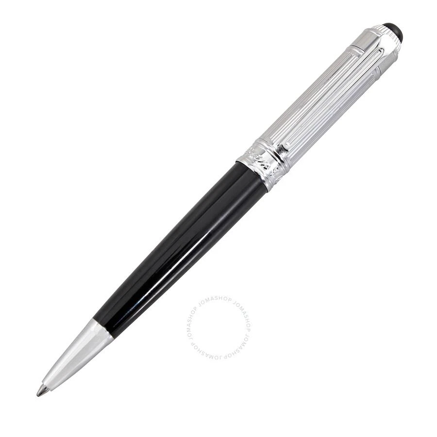 商品Picasso And Co|18KT Rhodium Plated/Onix Stone Ballpoint Pen P966BKSSB,价格¥1414,第1张图片