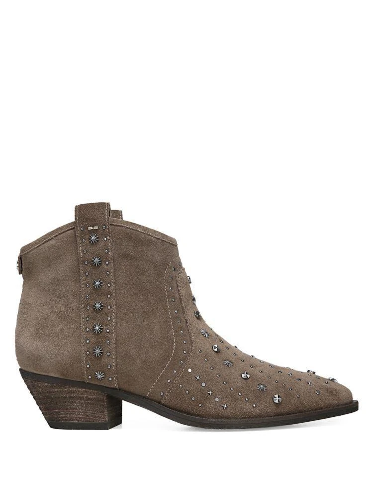 Brian Studded Suede Western Booties 商品