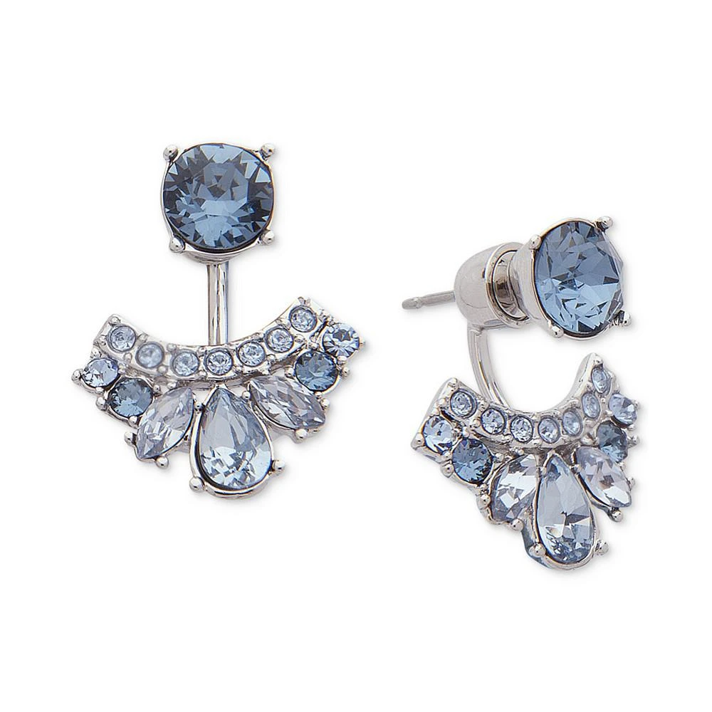 商品Givenchy|Crystal & Pavé Front & Back Earrings,价格¥180,第1张图片