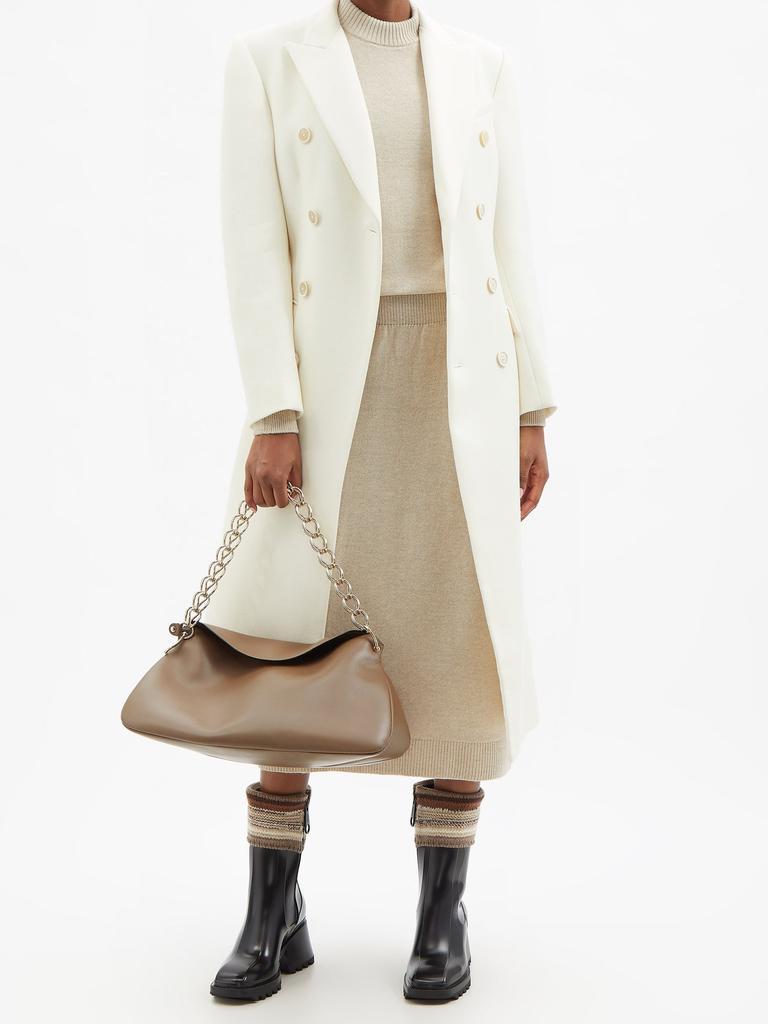 商品Chloé|Juana chain-strap leather shoulder bag,价格¥12319,第5张图片详细描述