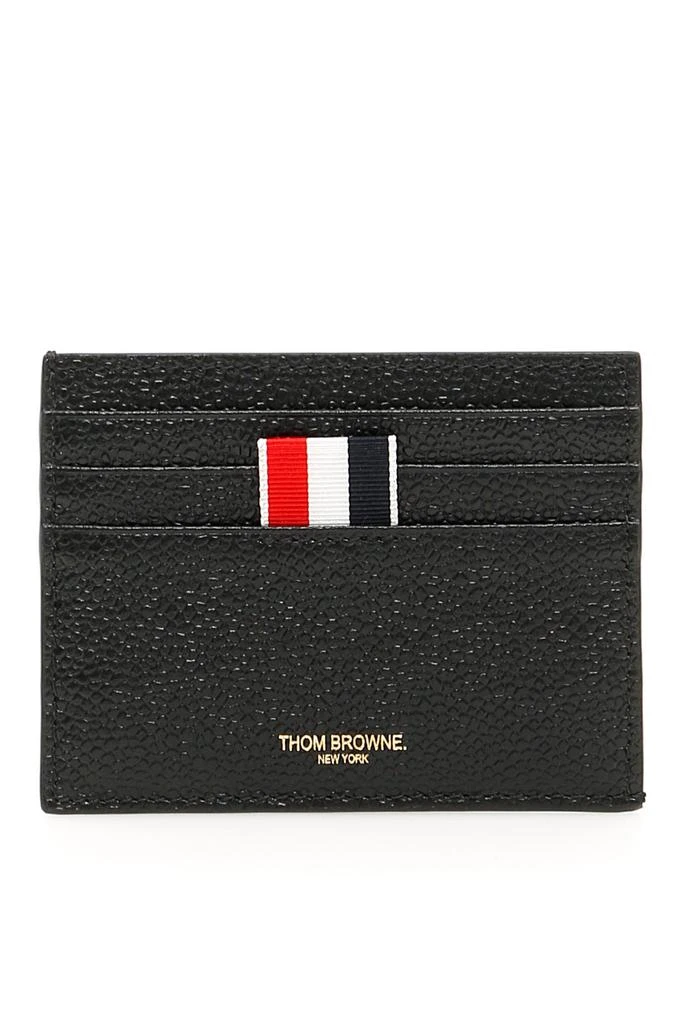 商品Thom Browne|Thom Browne 4-Bar Logo Stamp Cardholder,价格¥1280,第1张图片