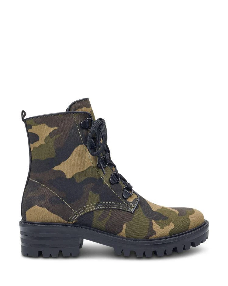 商品Kendall + Kylie|KENDALL and KYLIE Women's Epic Camo Print Combat Booties ,价格¥689,第2张图片详细描述