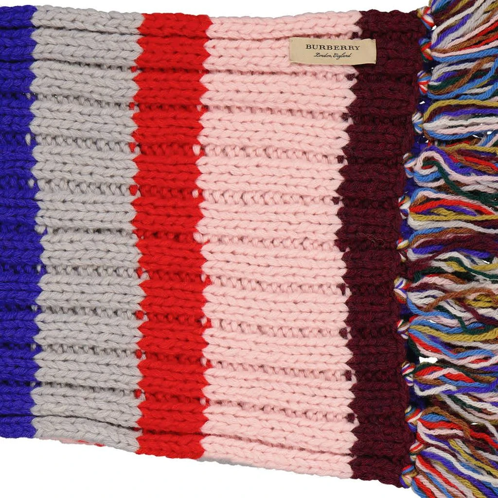 商品Burberry|Burberry Striped Knit Scarf,价格¥728,第2张图片详细描述