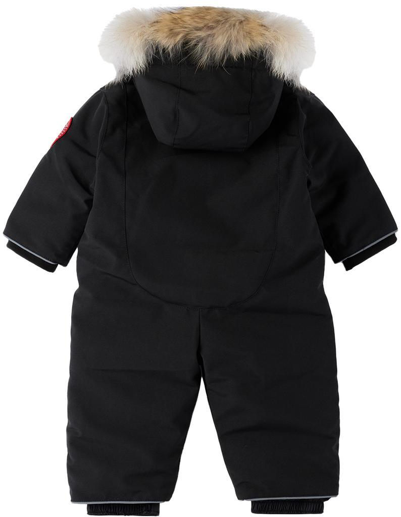 商品Canada Goose|Baby Black Down Shearling Snowsuit,价格¥4215,第4张图片详细描述