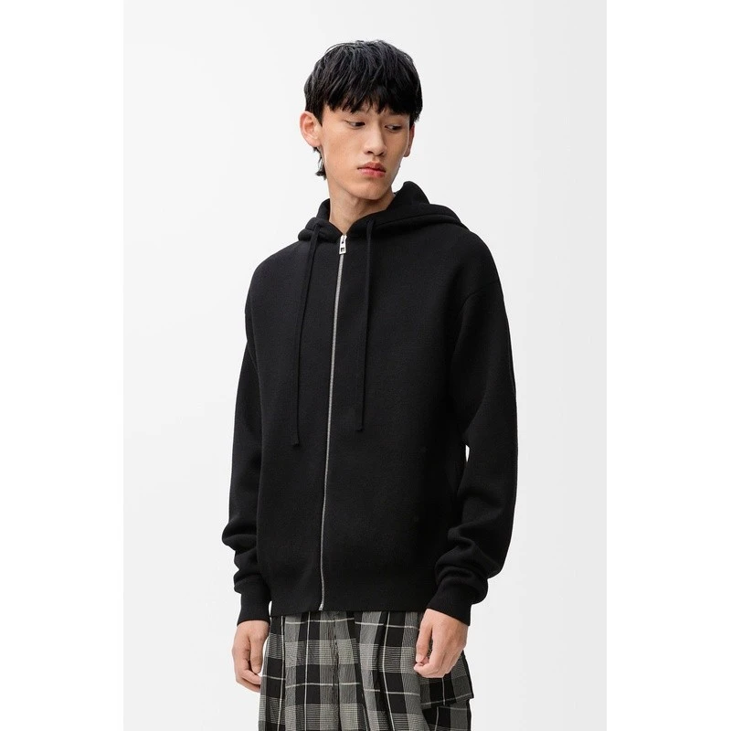 商品Loewe|【预售3-5天】LOEWE/罗意威 男士黑色羊毛卫衣,价格¥13204,第5张图片详细描述