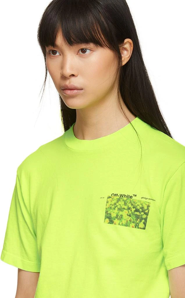 商品Off-White|Yellow Flowers T-Shirt,价格¥1852,第4张图片详细描述