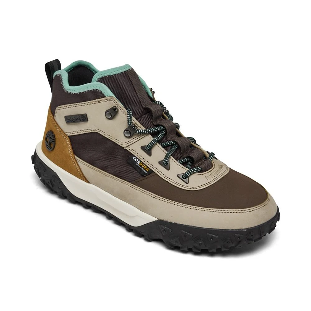 商品Timberland|Men's GreenStride Motion 6 Leather Super Ox Hiking Boots from Finish Line,价格¥786,第1张图片