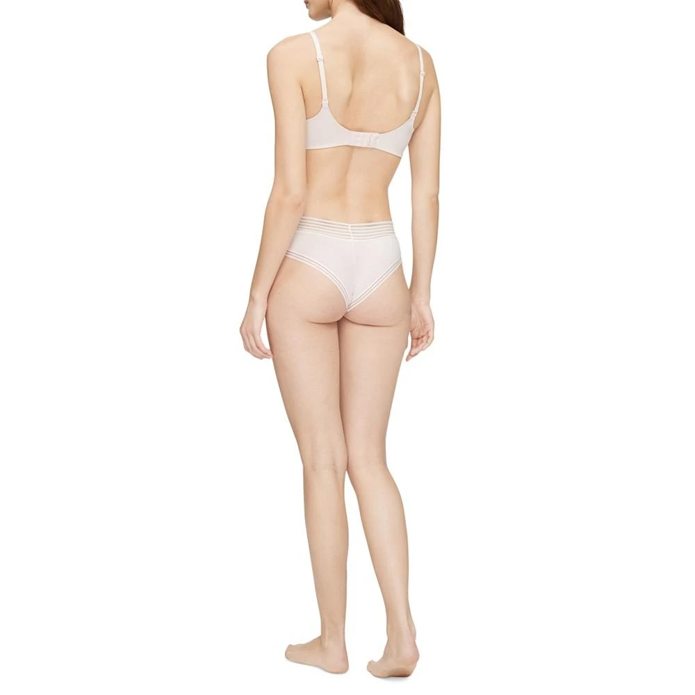 商品Calvin Klein|Striped-Waist Hipster Underwear QD3672,价格¥45,第4张图片详细描述