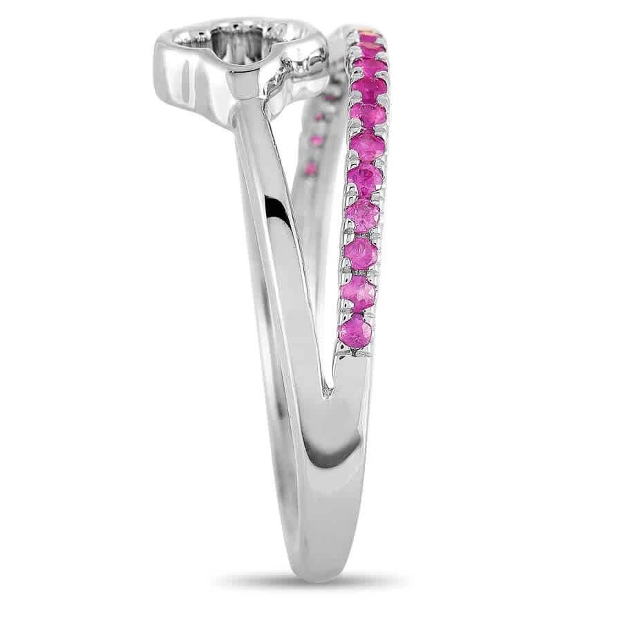 商品LB Exclusive|14K White Gold Ruby Ring,价格¥1711,第3张图片详细描述
