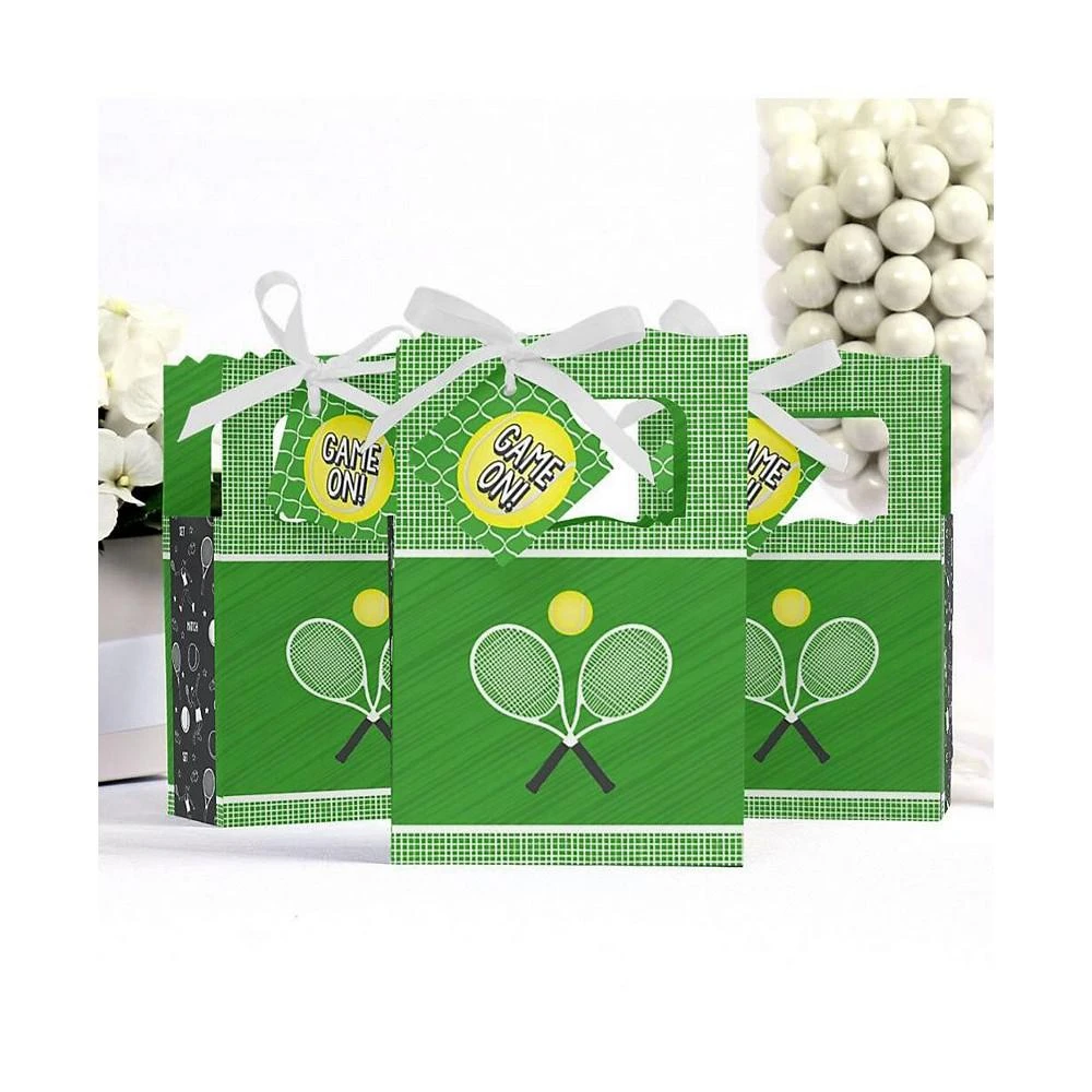 商品Big Dot of Happiness|You Got Served - Tennis - Baby Shower or Tennis Ball Birthday Party Favor Boxes - Set of 12,价格¥157,第3张图片详细描述