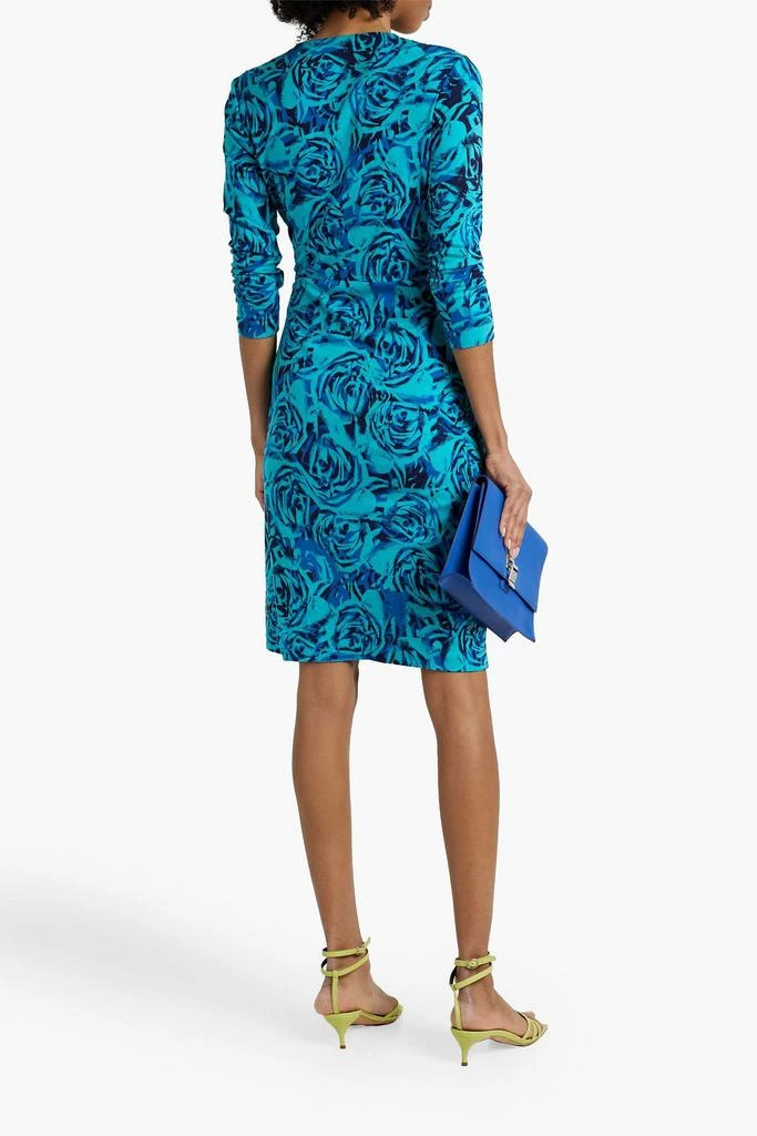 商品Diane von Furstenberg|Ademia wrap-effect printed jersey dress,价格¥1725,第3张图片详细描述