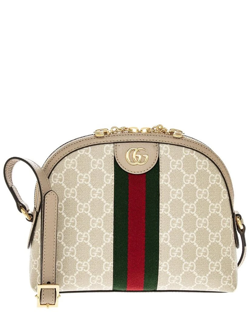 商品Gucci|Gucci Ophidia GG Small Canvas & Leather Shoulder Bag,价格¥12168,第1张图片