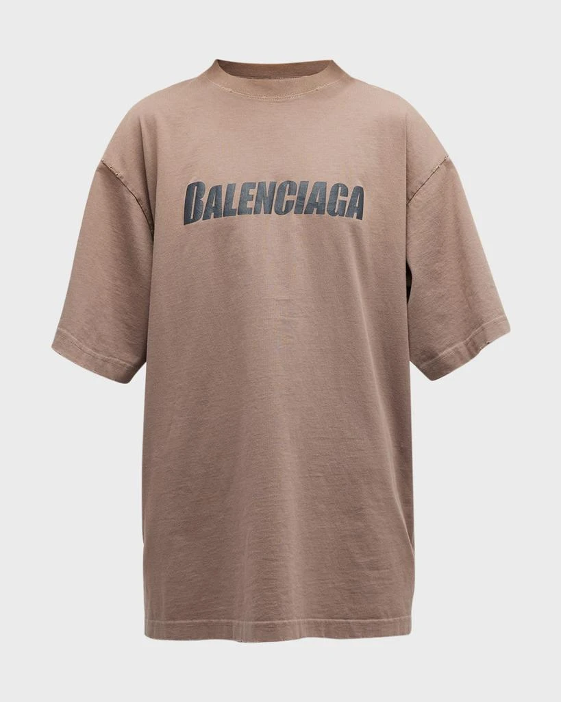 商品Balenciaga|Logo Boxy T-Shirt,价格¥6637,第3张图片详细描述