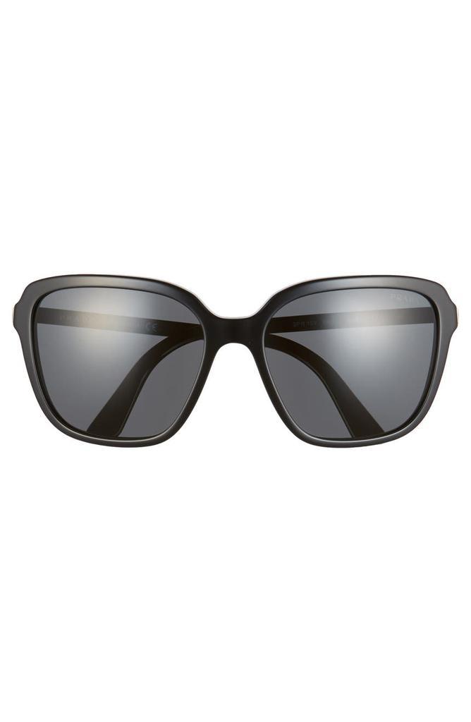 商品Prada|Pillow 58mm Square Sunglasses,价格¥1161,第5张图片详细描述