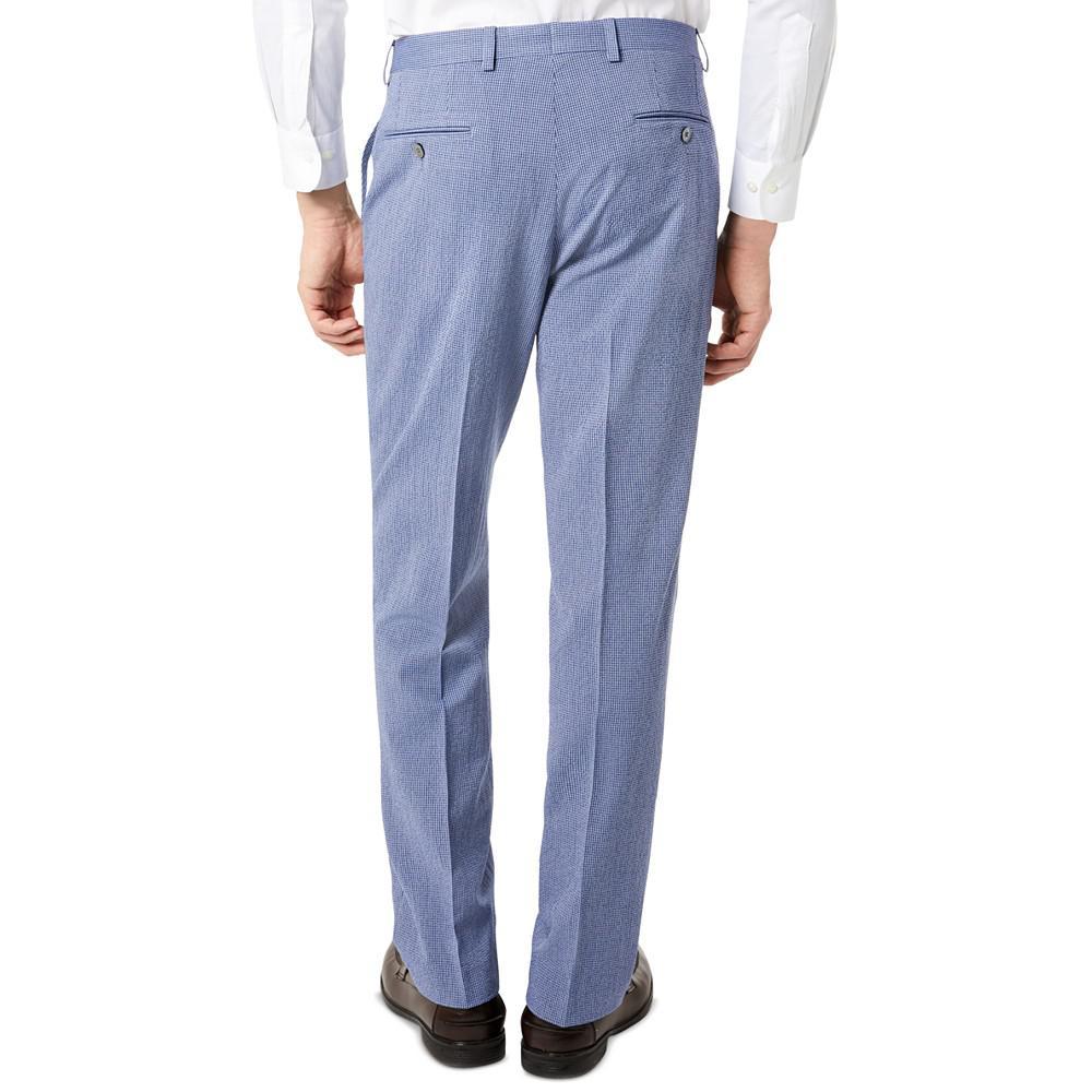 商品Ralph Lauren|Men's Classic-Fit Seersucker Check Suit Separate Pants,价格¥221,第4张图片详细描述