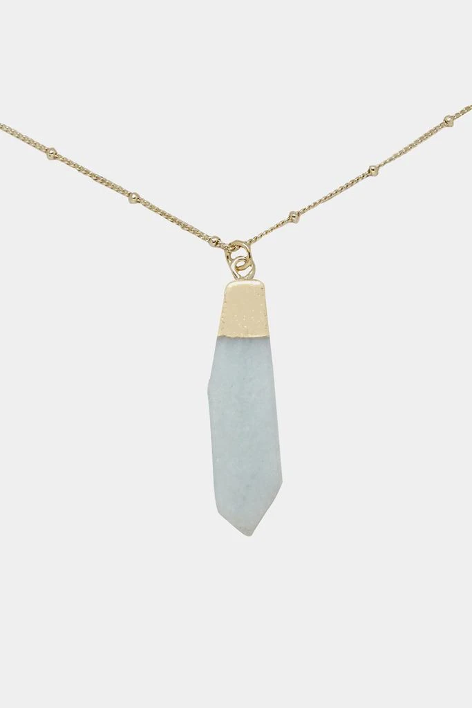 商品Charged|Amazonite Pendant Necklace,价格¥303,第1张图片