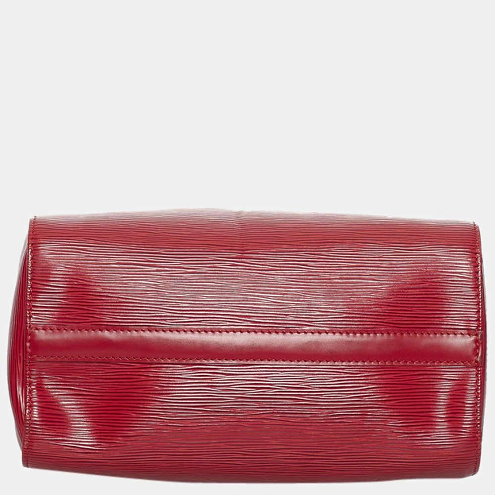 商品[二手商品] Louis Vuitton|Louis Vuitton Red Epi Speedy 25 Bag,价格¥4891,第4张图片详细描述