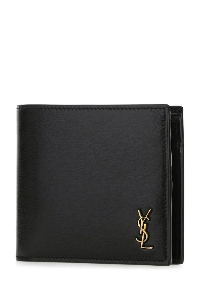 商品Yves Saint Laurent|Saint Laurent Black Leather Wallet,价格¥3440,第2张图片详细描述