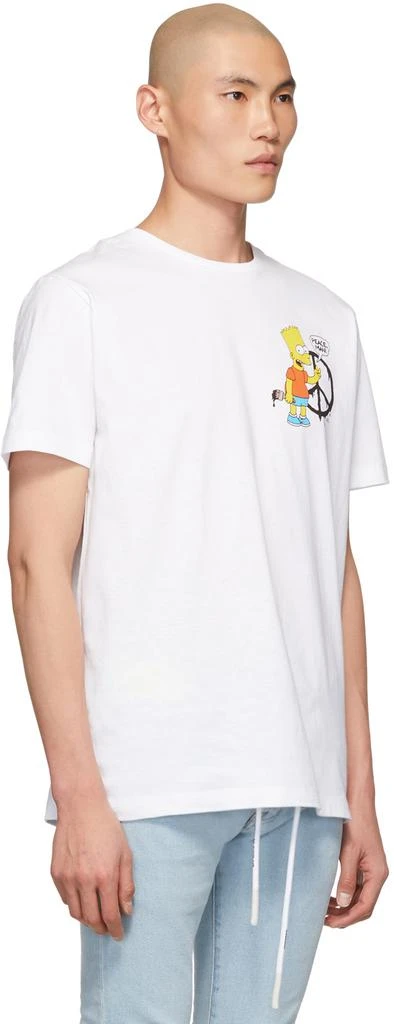 商品Off-White|White Bart 'Peace' Slim T-Shirt,价格¥1971,第2张图片详细描述