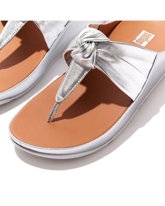 商品FitFlop|Women's Twiss II Knot Strap Sandals,价格¥902,第4张图片详细描述