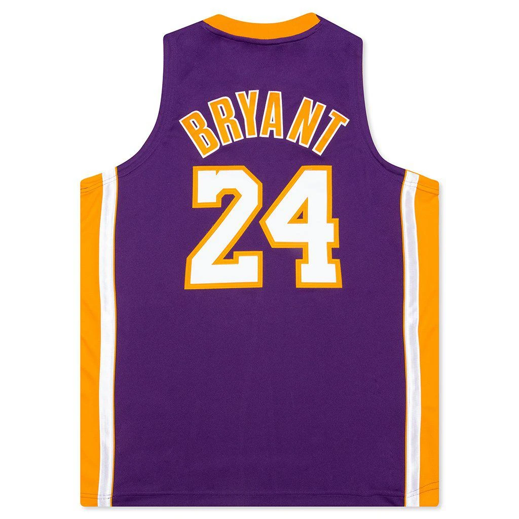 商品Mitchell & Ness|Mitchell & Ness NBA Authentic Jersey Los Angeles Lakers Road Finals 2008-09 Kobe Bryant - Purple,价格¥2278,第2张图片详细描述