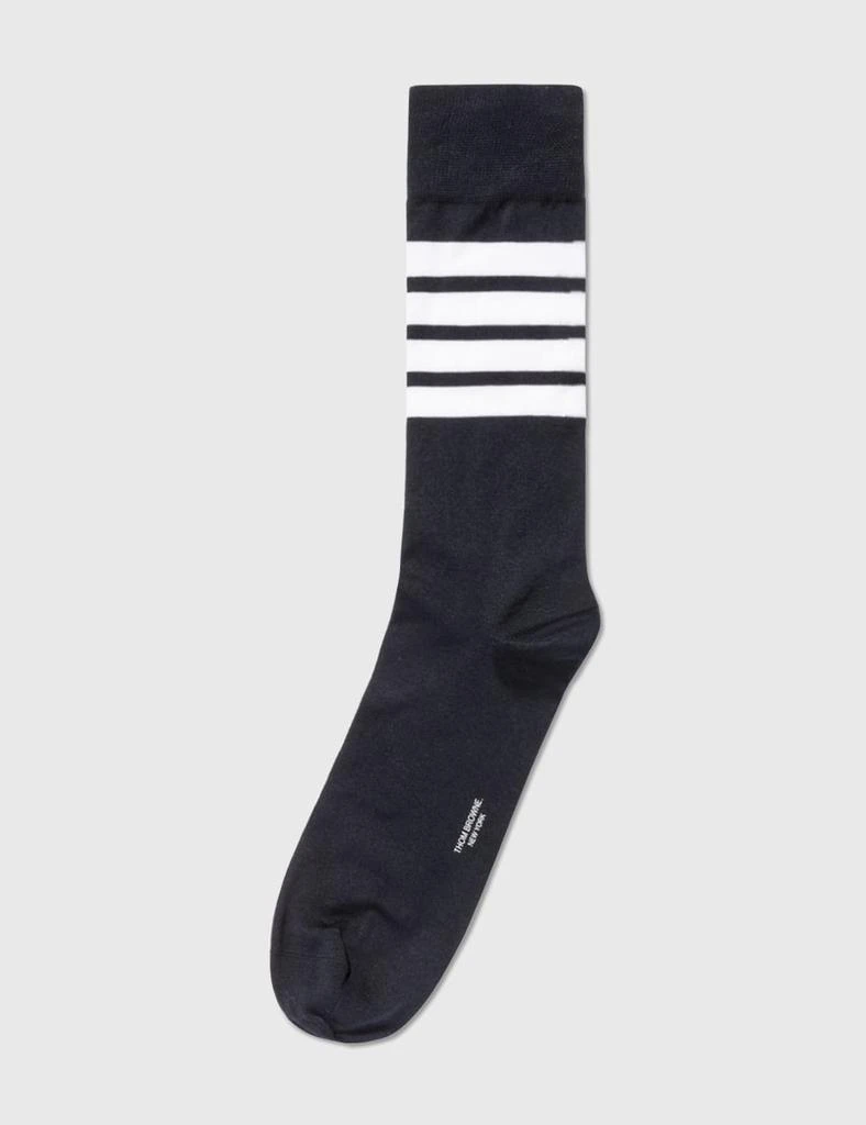 商品Thom Browne|Cotton 4-Bar Mid-calf Socks,价格¥590,第3张图片详细描述