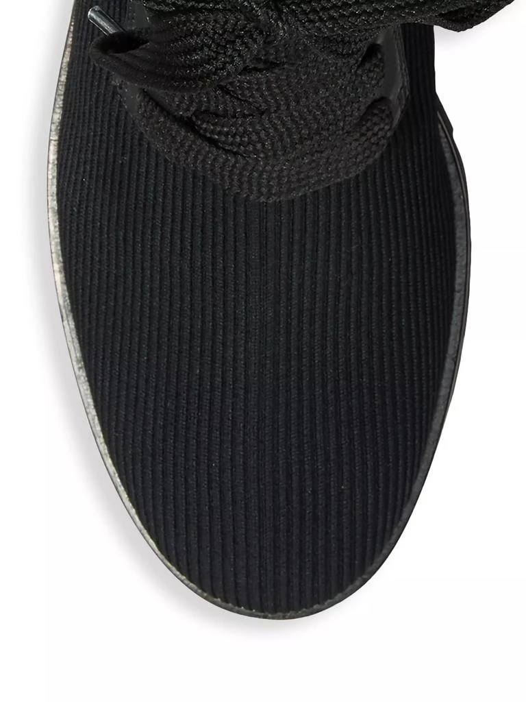 商品Kate Spade|Merigue Rib-Knit Combat Boots,价格¥746,第4张图片详细描述