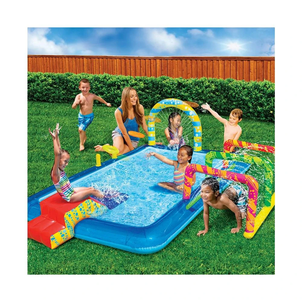 商品Banzai|Obstacle Course Activity Pool with Sprinklers, Spraying Tunnel,价格¥410,第3张图片详细描述