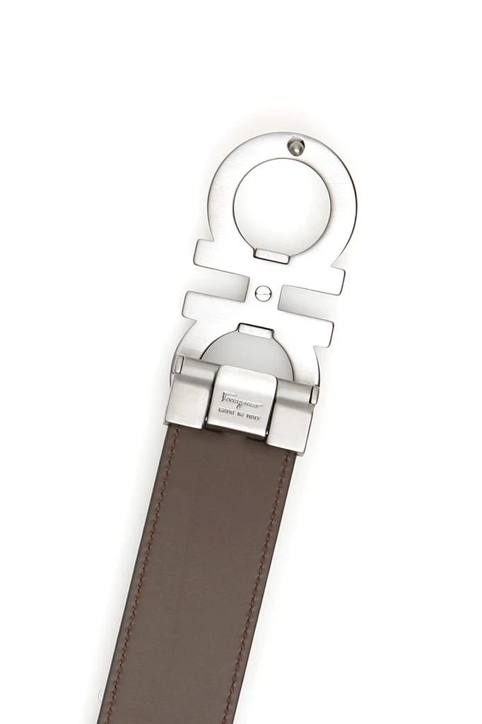 商品Salvatore Ferragamo|REVERSIBLE DOUBLE GANCIO BELT,价格¥3035,第4张图片详细描述