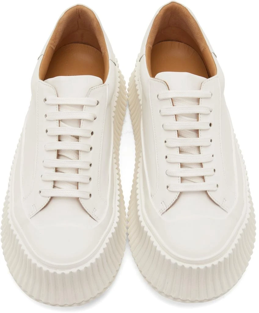 商品Jil Sander|Off-White Agnellato Oversize Sole Sneaker,价格¥2086,第5张图片详细描述