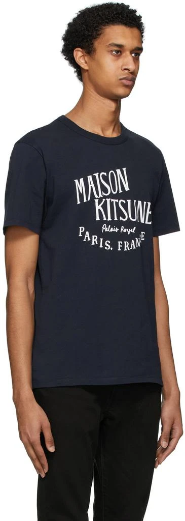 商品Maison Kitsune|Navy 'Palais Royal' T-Shirt,价格¥378,第2张图片详细描述