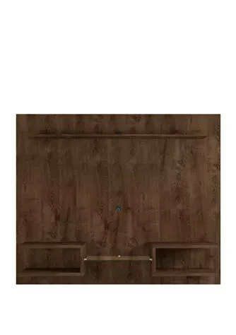 商品Manhattan Comfort|Plaza 64.25" Floating Entertainment Center in Rustic Brown,价格¥2656,第1张图片