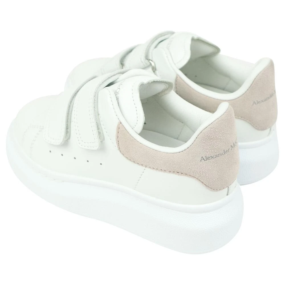 商品Alexander McQueen|White & Pink Velcro Trainers,价格¥1302,第2张图片详细描述