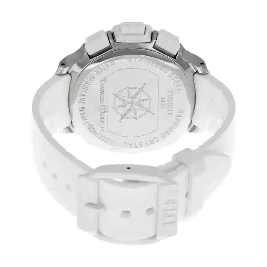 商品Tissot|T-Race Analog Digital White Rubber Unisex Watch T0814201701700,价格¥1266,第3张图片详细描述