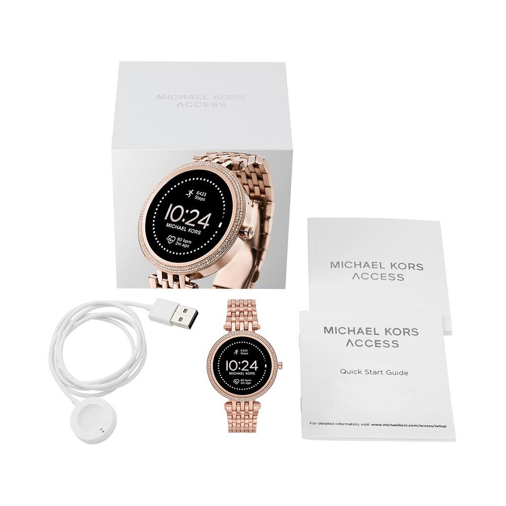 Access Gen 5e Darci Rose Gold-Tone Stainless Steel Smartwatch 43mm商品第4张图片规格展示