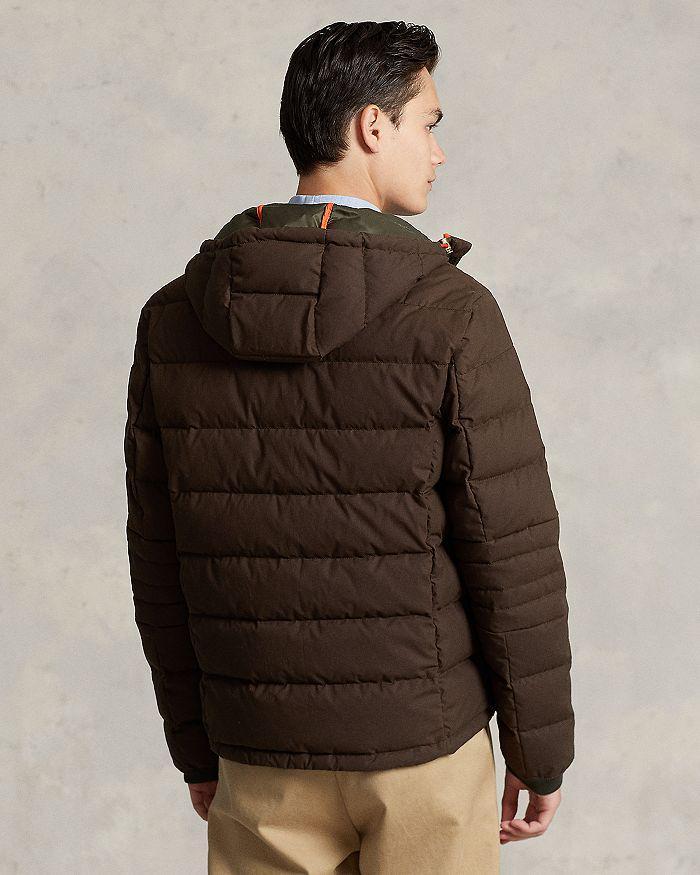 商品Ralph Lauren|Oilcloth Quilted Hooded Down Jacket,价格¥2999,第5张图片详细描述